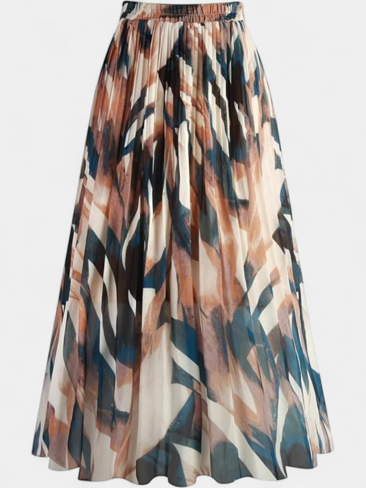 Blue Tan Ikat