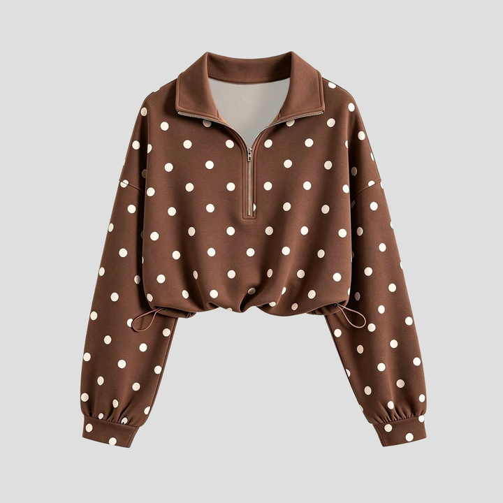 Brown Polka Dot