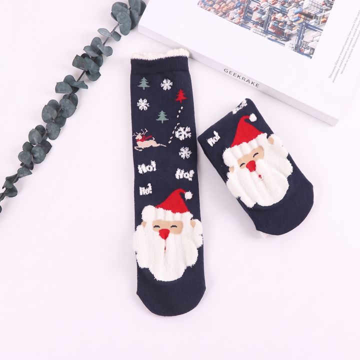 Navy Santa Face