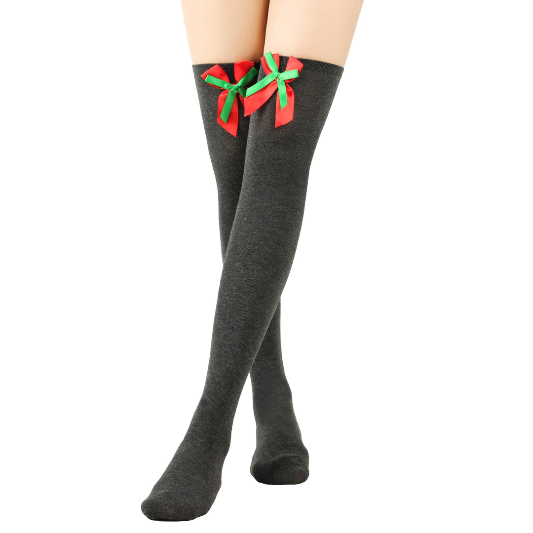 Charcoal Gray Bow