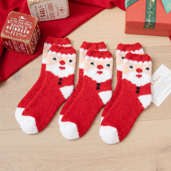 Red Santa Face