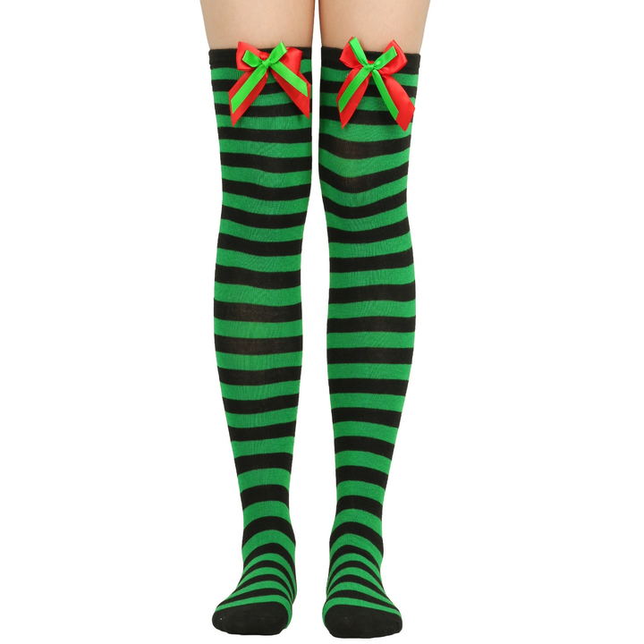 Green-Black Bow