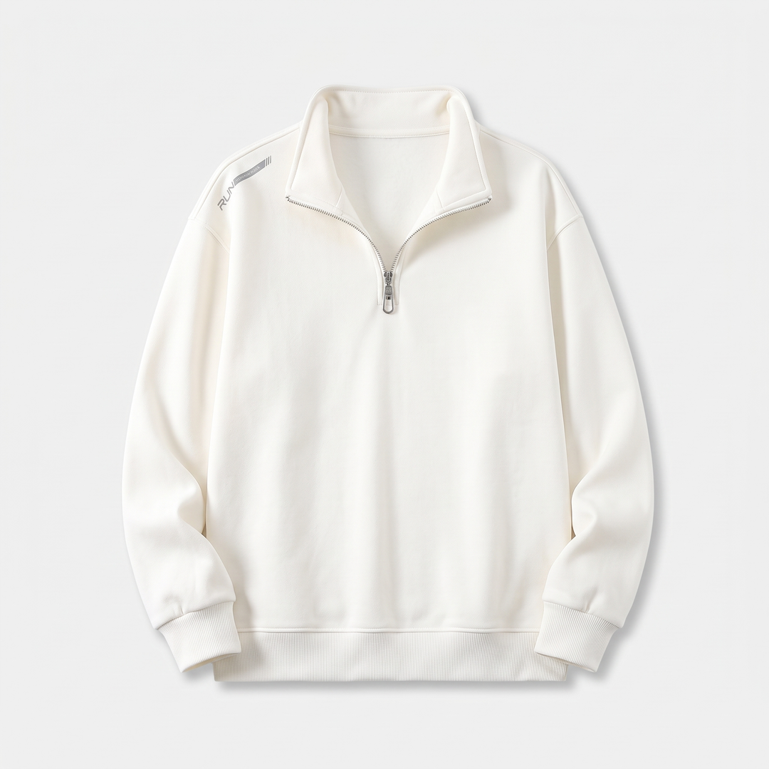 White Shoulder Print