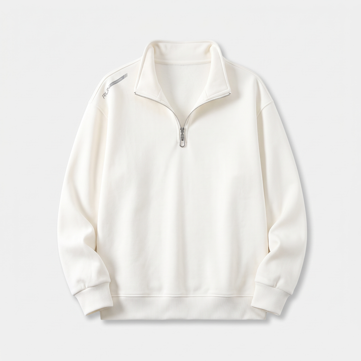 White Shoulder Print