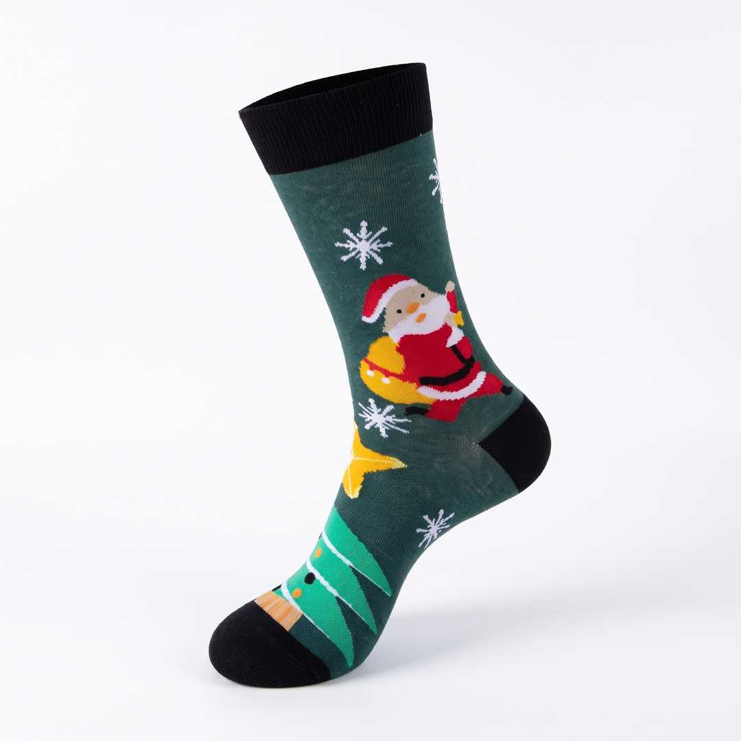 Forest Green Santa