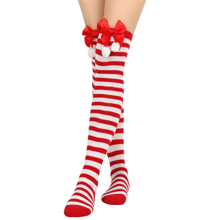 Red-White Pompom