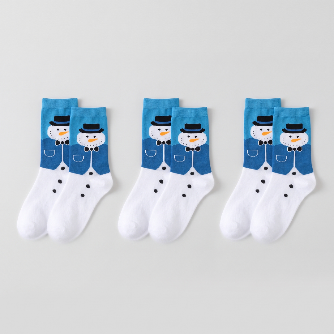 Sky Blue Snowman