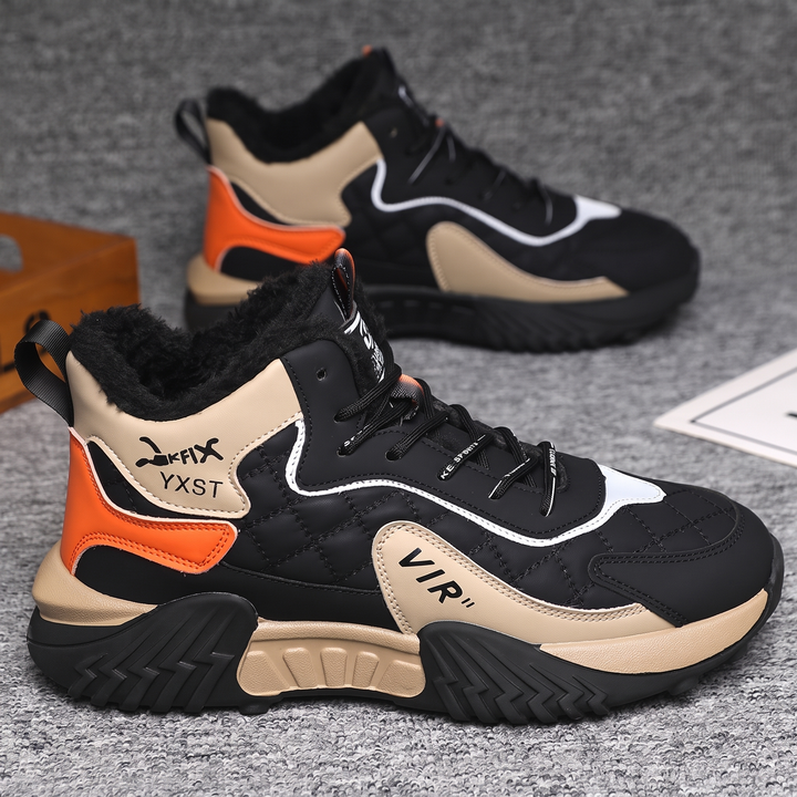 Black Orange Fleece