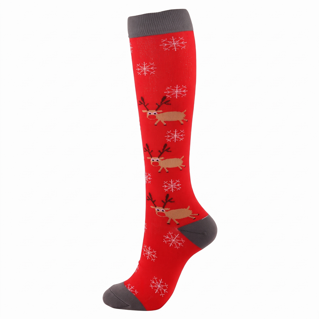 Red Gray Reindeer