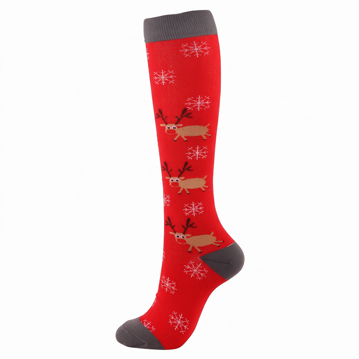 Red Gray Reindeer