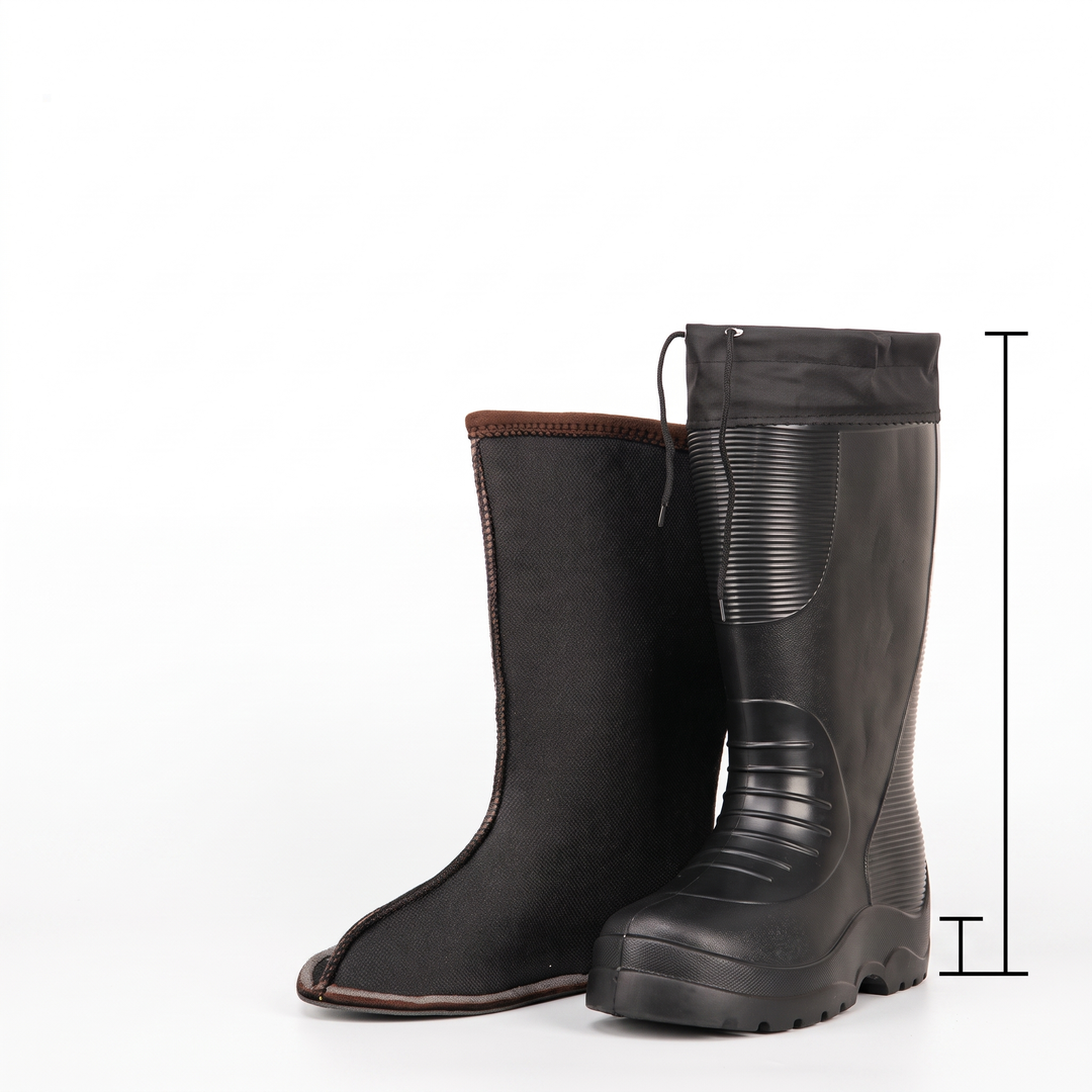 Jet Black Ribbed