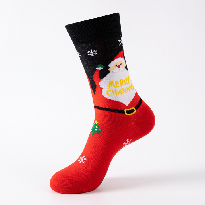 Black Red Santa