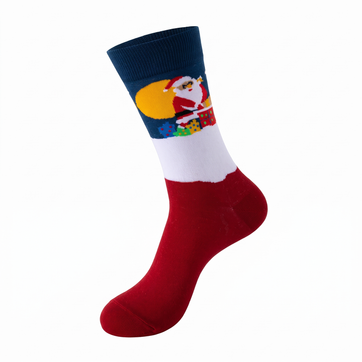Burgundy Santa Chimney