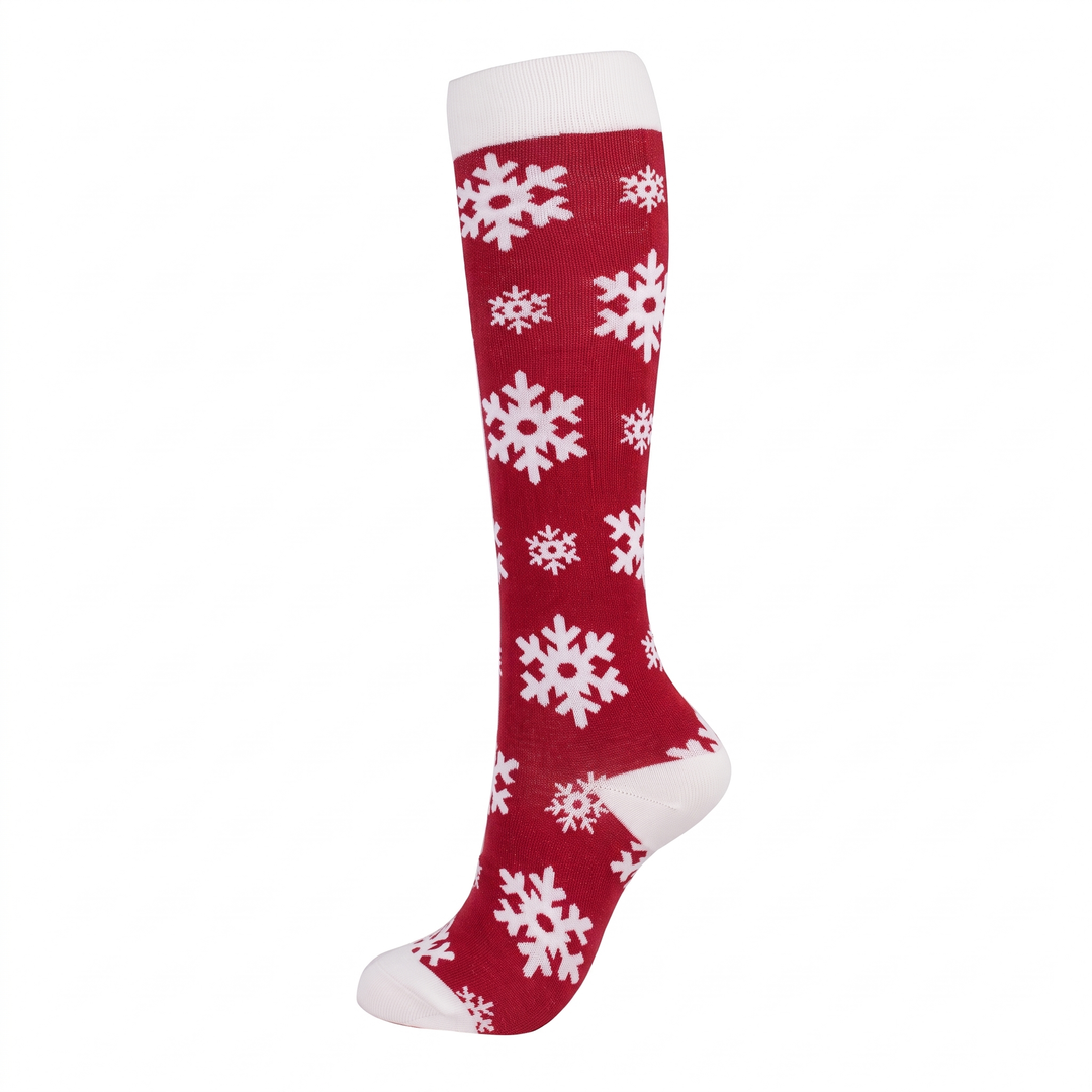 Rose Red Snowflake