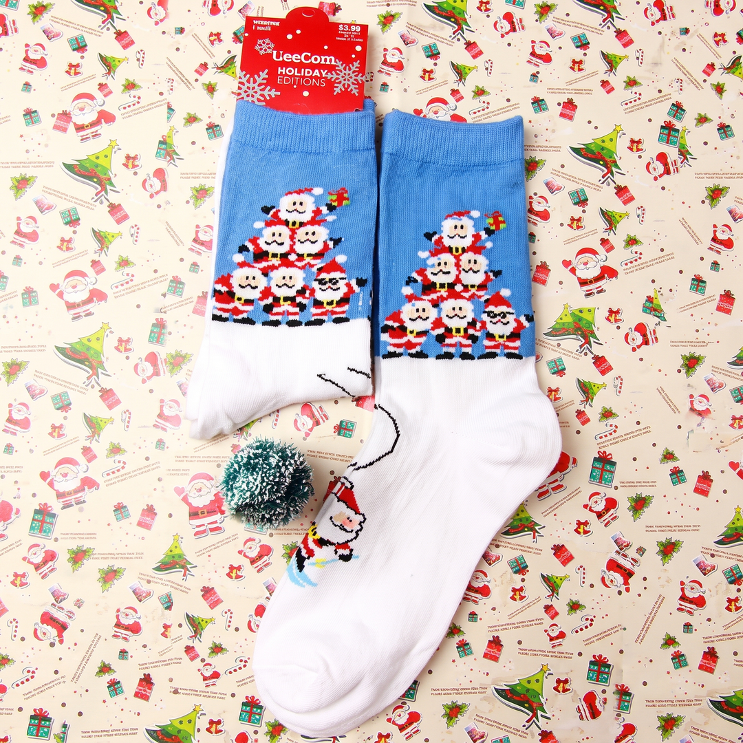Blue Santa