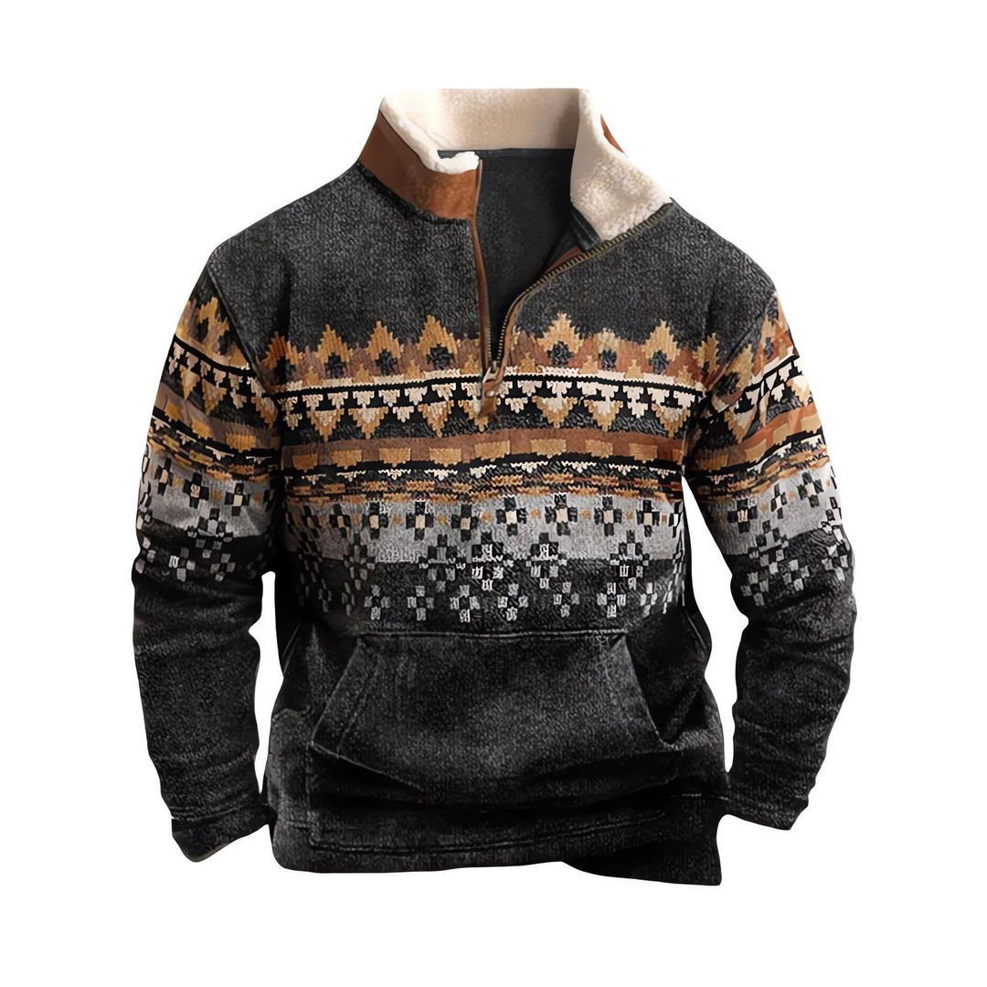 Charcoal Fair Isle