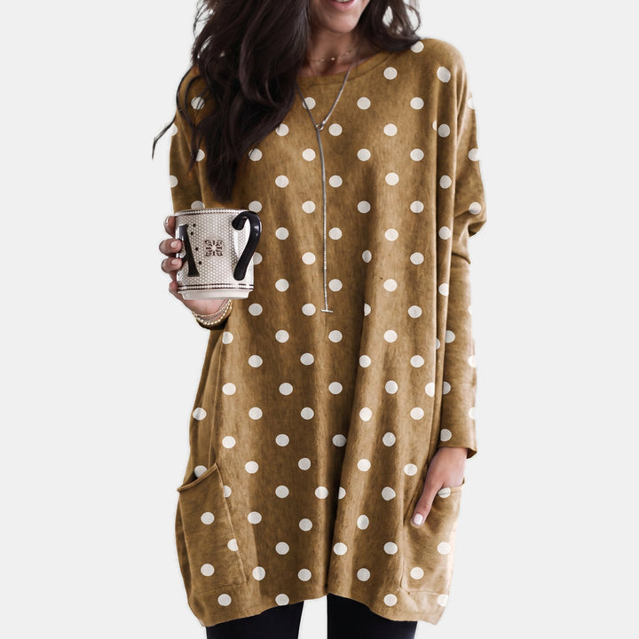 Tan Polka Dot