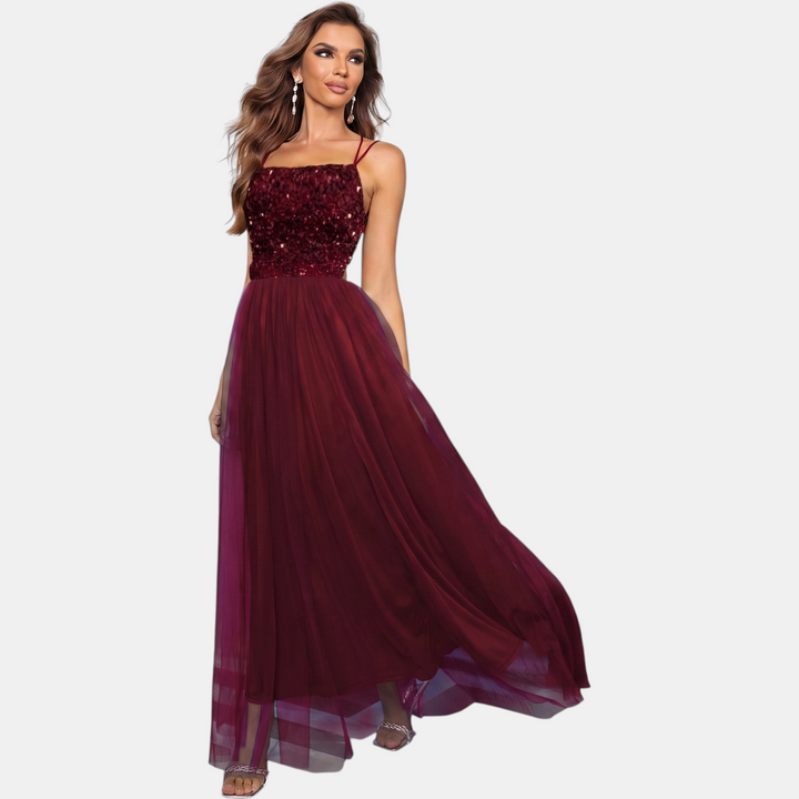 Burgundy Sequin